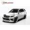 ML CLASS W166 ML320 ML350 ML400 ML63 Body Kit for W166 ML320 ML350 ML400 ML63 to WD Style With Bumper Exhaust Tips