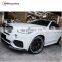 X5 series f15 front lip and rear diffuser carbon fiber material body kit mp style F15 body parts and facelift kit