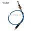 Aftermarket blue outer casing cg200 bajaj tvs three wheeler motorcycle clutch wire tricycle clutch cable for sale