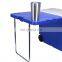 Factory direct sales portable 28L cooler box with wheels plastic cooler box with table