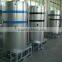 Cylindrical stainless steel painting ink storage IBC tank container