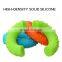 Factory Wholesale Silica Gel Hand Grip Ring Gym Fitness Finger Heavy Exerciser Ball Strength Muscle Recovery Gripper Trainer