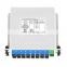 FTTH Epon Gpon LGX Cassette Type 1*4 1*8 1* 16 1*32 SC UPC Fiber Optic Box Plc Splitter