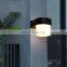 HUAYI Waterproof IP54 Backyard Decoration Aluminum Acrylic LED Modern Outdoor Wall Lamps