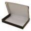 black custom printed corrugated paper mailer box package