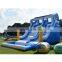 Hot selling adult and kids water park large play inflatable rainbow slide