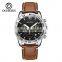OCHSTIN GQ6117 Classic Man Analog Quartz Wrist Watch Leather Watch Bands Week Date Display Watches Wholesale Online