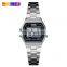 SKMEI 1415 Lady Digital Stainless Steel Watch Week Date Luminous Alarm