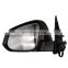 High Quality 7 Llines Heating Type White With Lamp Wing Rearview Side Mirror 87940-0E200 For Highlander ASU55 2015