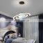 Modern Luxury Home Hotel Living Room Pendant Light Decorative Blue Chandelier Globe Moon Planet Glass LED Pendant Lamp