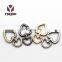 Heart Shaped Metal Carabiner Customized Gate Snap Clip Open Hook Spring