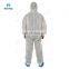 Wholesale Price White List Factory Livestock Breeding Use Clothing Comfortable and Durable PP Coverall with OEM Service