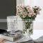 Wholesale Nordic Retro Creative High Foot Hydroponic Ornament Vase Flower Glass & Crystal Vases For Wedding Supplies