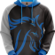 Custom Sublimation Hoodie with Blue Strings
