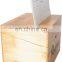 Bamboo Wooden Recipe Card Box Organizer Storage With Bamboo Lid
