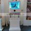Movable and foldable digital photo booth cabinet