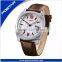 Generous Business Style Good Quality Wrist Watch with Leather Strap