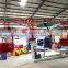 amusement park rides outdoor crazy spinning double adult kids flying chairs