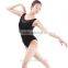 (WG06034) Black Ballet Leotard, High Cut Leotard, Tank Spandex Leotard
