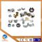 different types of nuts,hex nuts,flange nuts with white zinc plating