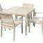 Night club furniture wicker pictures of dining table chair rattan luxury dining table