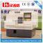 CKX36L slant bed gang type cnc lathe machine with 5" hydraulic chuck 46mm spindle bore or tool turret