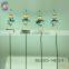 mini bird stakes for plant pot decoration