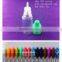 china supplier 10ml squeeze bottle with tamper safe child proof for ejuice