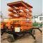 16m 500kg Outdoor or indoors fully automatic scissor lift platform / platform lift
