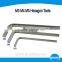 High quality M5 M4 M3 L shape/ wrench/hand tools/ inner hexagon spanner