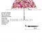 23" umbrella type poe pvc plastic transparent print Dome Fashion Umbrella