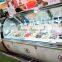 Top Flat Glass Gelato Display