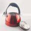 2.5L Home used cooking Kettle with Lightweight Stainless Steel Frame and Nylon Handle