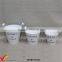 Sturbridge Vintage Decorative Metal Pots for Plants Indoor
