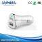 china supplier accessories dual port car charger 2.4A or 3.1A or 2.1A