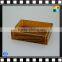 Wooden color Six pieces acrylic bathroom set for home/hotel