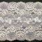 Fashion 18cm Width Lace Fabric Elastic Lace Trim