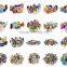 Fashion 7/7.5/8 inch Hematite Theme Wholesale Charms Bracelet Charms Stainless Steel Charms