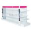 Glass And Metal Material Cosmetic Display Shelf