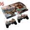 Skin Sticker Cover Decal For PS3 PlayStation Super Slim 4000 + 2 Controllers