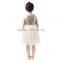 Children Fashion Dresses Newest Designs Sequin Cream Lace Party Wear Dressing for Baby Girls