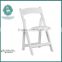 White americana resin folding chairs wedding garden chairs