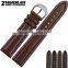 Applying customer's logo genuine leather high quality Back Brown leather bracelet wholesale 18MM 20MM 10pcs