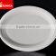 Food grade tableware bagasse paper pulp disposable square plate