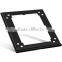 Drawing the Silver Color brushed plastic panels 4 gang 2 way wall switch