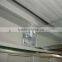 Flat roof metal storage shed