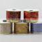 Christmas ribbon Swirl Wired Sheer Glitter Ribbon, 2-1/2 Inch 63mm Spool, red