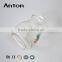 100ml Custom glass milk bottles with color printing with Plastic lid