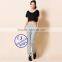wholesale women plain sweat pants with pocket