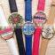 Aztec Watch,Faux Leather Strap Unisex Watch,Tribal Watch, Gyspy Watch